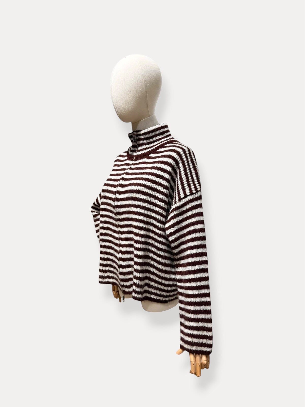Striped zipper