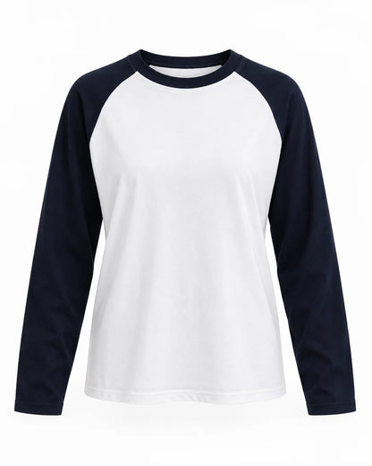 Baseball longsleeve navy