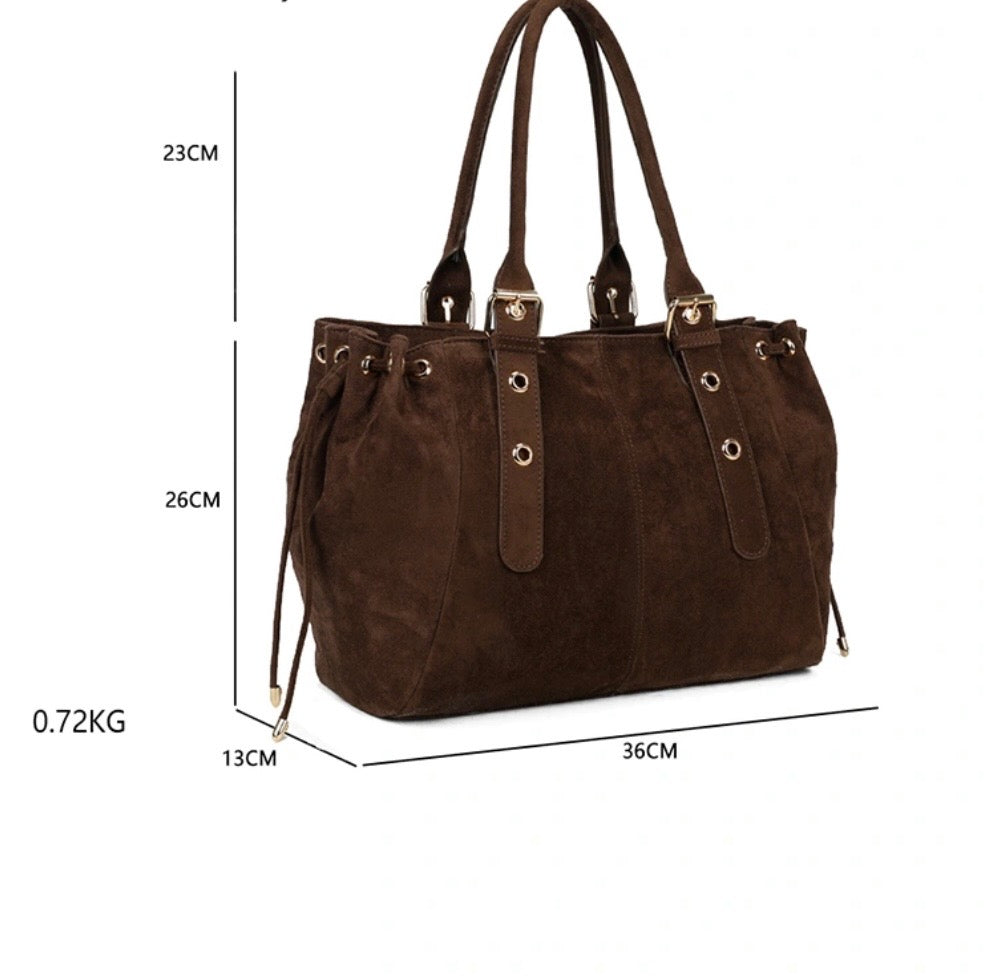 It girl bag brown (pre order)