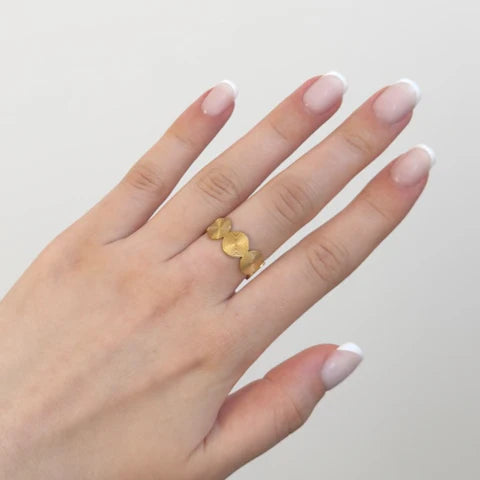 Spiral ring dames PERLUNE