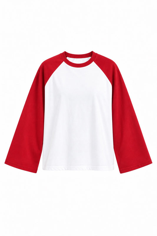 Baseball longsleeve red
