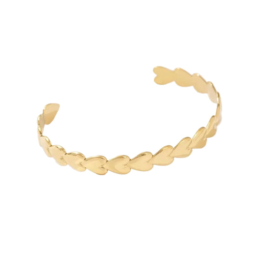 Heart bangle