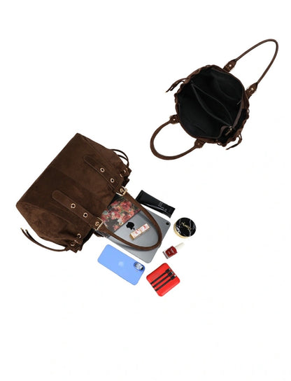 It girl bag brown (pre order)