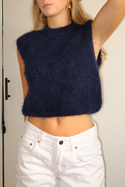Julie knit navy
