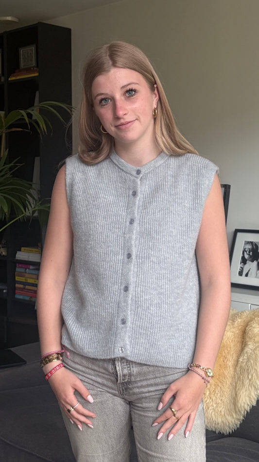 Gilet grijs