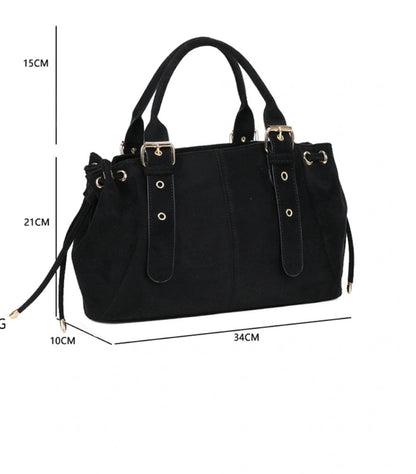 It girl bag black